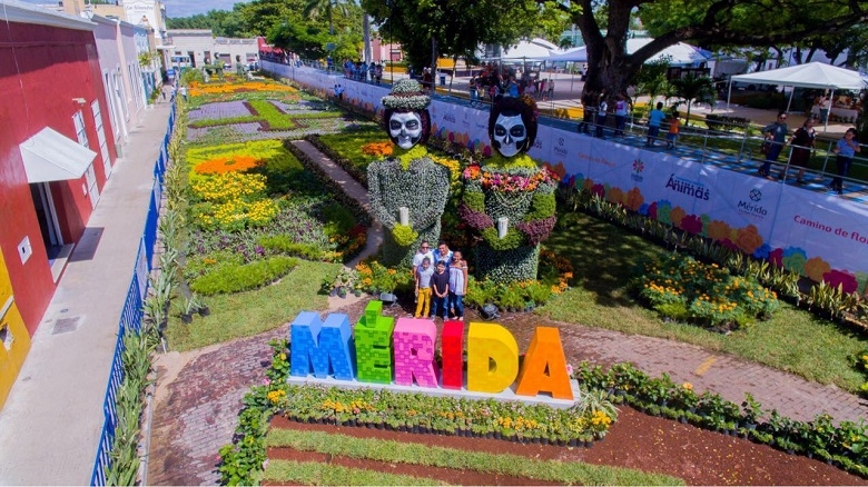 Camino de flores presenta un encuentro con las ánimas